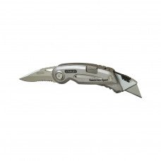 Ніж монтажний Stanley QUICKSLIDE SPORT UTILITY KNIFE складаний з двома лезами (0-10-813)