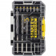 Набір свердл і біт Stanley FatMax, Phillips, Pozidriv, Torx, Pz1, Ph1, T20, L 25, 50 мм, 19 шт, кейс (STA88554)