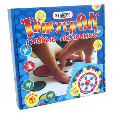 Настільна гра Strateg Twister Ok Гнучкі пальчики (730)