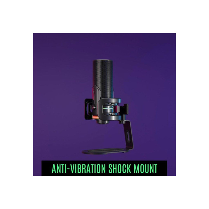 Мікрофон Streamplify MIC PRO-192-RGB-ST Black (SPMC-MP3C327.11)