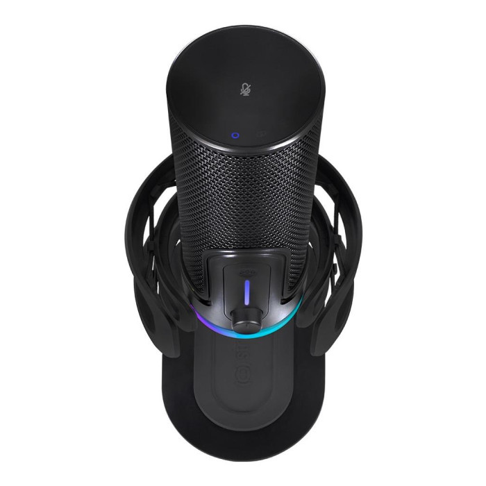 Мікрофон Streamplify MIC PRO-192-RGB-ST Black (SPMC-MP3C327.11)