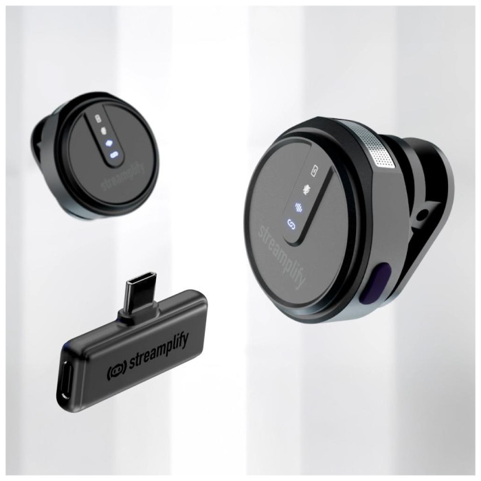 Мікрофон Streamplify MIC GO-48-WL Black (SPML-MG1C051.11)
