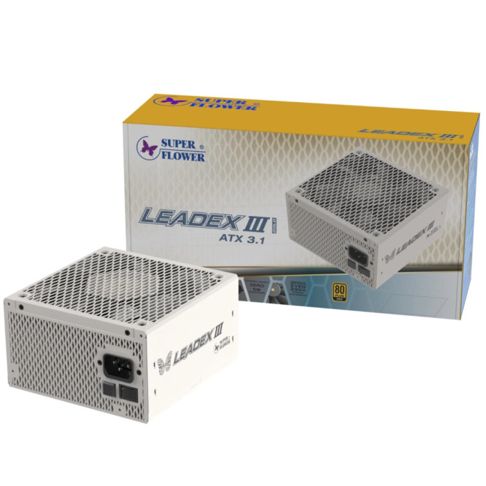 Блок живлення Super Flower 1000W LEADEX VII XG SERIES WHT (SF-1000F14XG WHITE)