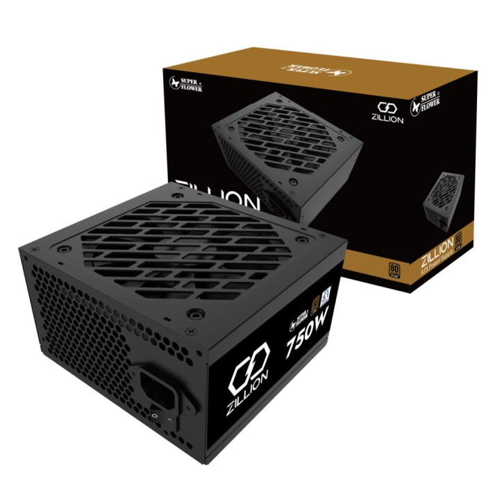 Блок живлення Super Flower 750W ZILLION DB (SF-750Z12DB(DA) ATX3.1)