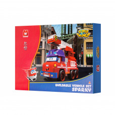 Конструктор Super Wings Small Blocks Buildable Vehicle Set Sparky, Спаркі (EU385011)