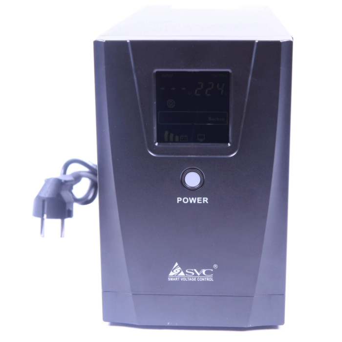 Пристрій безперебійного живлення SVC VP-1250-LCD 1250VA (VP-1250-LCD)