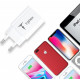 Зарядний пристрій T-Phox Mini 12W 2.4A + Type-C cable 1.2m (White) (Mini(W)+Type-C)