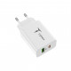 Зарядний пристрій T-Phox Speedy 20W 2Ports Type-C+USB Charger (White) (Speedy 20W PD+USB)