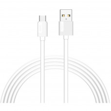 Дата кабель USB 2.0 AM to Type-C 2.0m Nets T-C801 White T-Phox (T-C801(2) white)