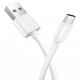 Дата кабель USB 2.0 AM to Type-C 2.0m Nets T-C801 White T-Phox (T-C801(2) white)