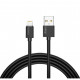 Дата кабель USB 2.0 AM to Lightning 1.2m T-L801 black PB T-Phox (T-L801 black PB)