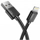 Дата кабель USB 2.0 AM to Lightning 1.2m T-L801 black PB T-Phox (T-L801 black PB)