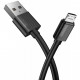 Дата кабель USB 2.0 AM to Micro 5P 1.2m T-M801 black PB T-Phox (T-M801 black PB)