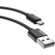 Дата кабель USB 2.0 AM to Micro 5P 1.2m T-M801 black PB T-Phox (T-M801 black PB)