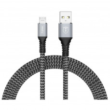 Дата кабель USB 2.0 AM to Micro 5P 1.0m Jagger T-M814 Grey T-Phox (T-M814 grey)