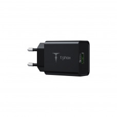 Зарядний пристрій T-Phox Tempo 18W QC3.0 USB Charger (Black) (Tempo 18W USB B)