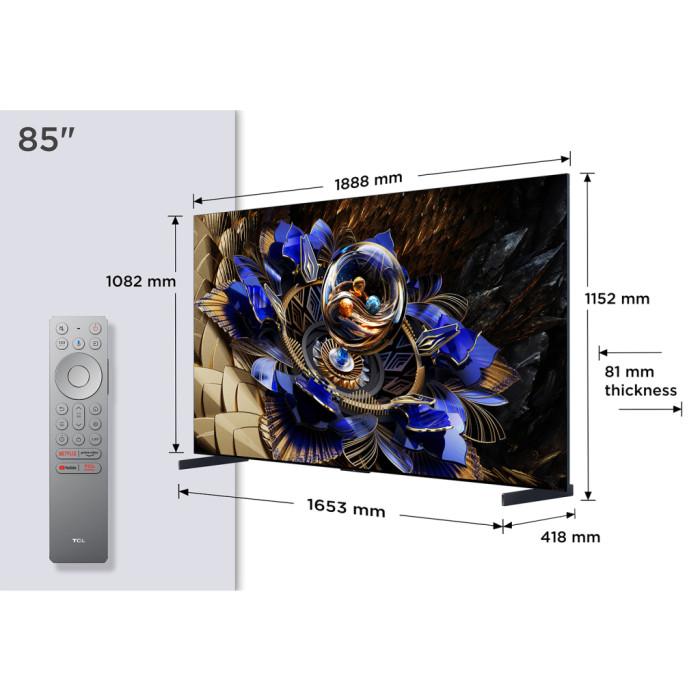 Телевізор TCL 85X11K