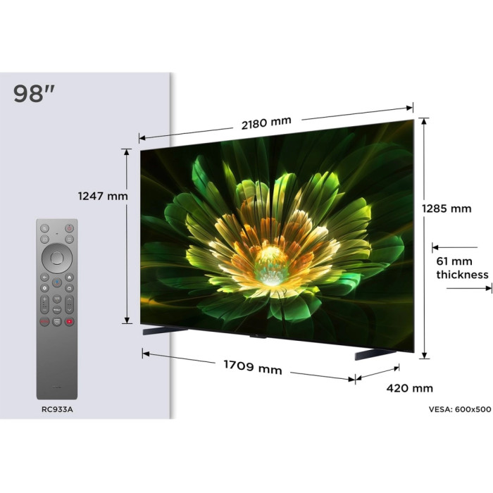 Телевізор TCL 98C7K