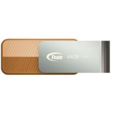 USB флеш накопичувач Team 64GB C142 Brown USB 2.0 (TC14264GN01)