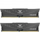 Модуль пам'яті для комп'ютера DDR4 8GB (2x8GB) 2666 MHz T-Force Vulcan Z Gray Team (TLZGD48G2666HC18HDC01)