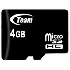 Карта пам'яті Team 4GB microSD Class 10 (TUSDH4GCL1002)