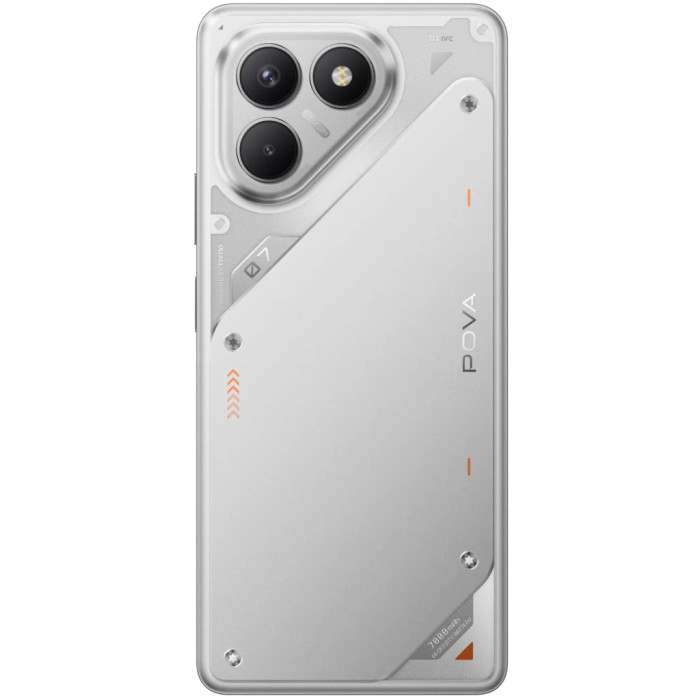 Мобільний телефон Tecno POVA 7 Neo 8/128Gb Magic Silver (4894947086809 / 4894947084263)