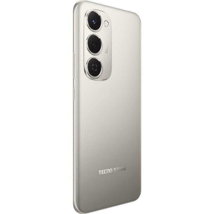 Мобільний телефон Tecno Spark 40 Pro+ 8/256Gb Moon Titanium (4894947096358)