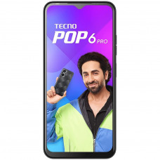 Мобільний телефон Tecno BE8 (POP 6 Pro 2/32Gb) Polar Black (4895180785511)