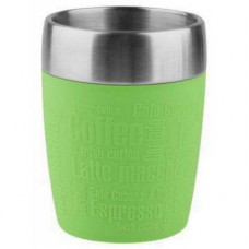 Термокружка Tefal TRAVEL CUP 0.2L silver/lime (K3080314)