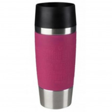 Термокружка Tefal TRAVEL MUG 0.36L raspb/silver (K3087114)