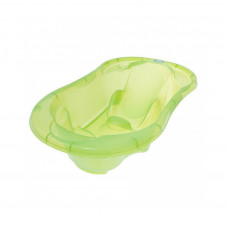 Ванночка Tega Baby Komfort TG-011 анатомічна з термометром (Tega TG-011-116 green tr)