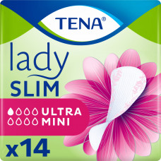 Урологічні прокладки Tena Lady Slim Ultra Mini 14 шт. (7322540013658/7322541115832)