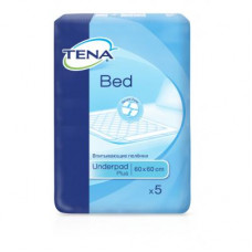 Пелюшки для малюків Tena Bed Plus 60х60 см, 5шт (7322540247893/7322540801910)