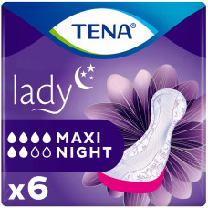 Урологічні прокладки Tena Lady Maxi Night 6 шт. (7322541120850)