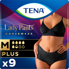 Підгузки для дорослих Tena Lady Pants Plus M для жінок Medium 9 шт Black (7322541130637)