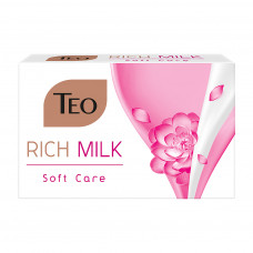 Тверде мило Teo Beauty Rich Milk Soft Care 90 г (3800024047381)