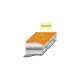 Спальний мішок Terra Incognita Siesta Regular 400 Right Orange/Grey (4823081505419)