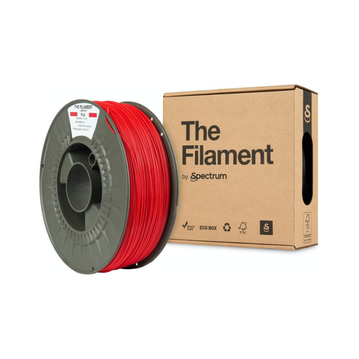 Пластик для 3D-принтера The Filament PLA 1.75mm 1kg TECHNICAL RED (TF-24005)