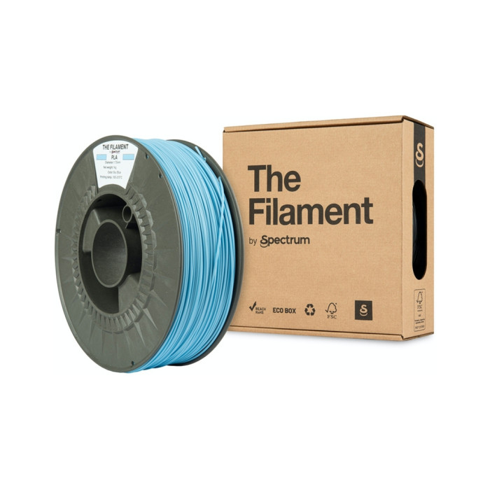 Пластик для 3D-принтера The Filament PLA 1.75mm 1kg SKY BLUE (TF-24008)