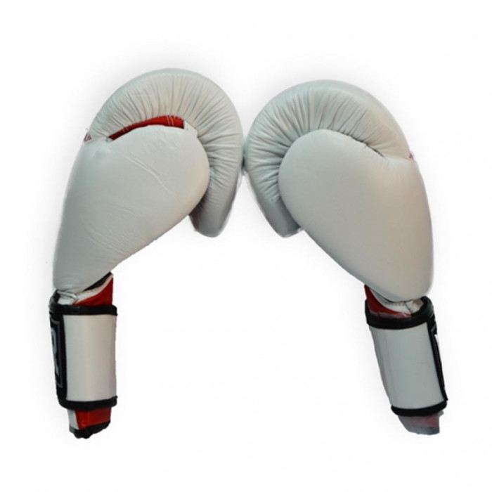 Боксерські рукавички Thor Ring Star 14oz White/Red/Black (536/01(PU)WHITE/RED/BLK 14 oz.)
