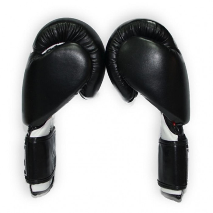 Боксерські рукавички Thor Ring Star 12oz Black/White/Red (536/02(Le)BLK/WHT/RED 12 oz.)