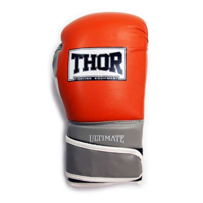 Боксерські рукавички Thor Ultimate 16oz Orange/Grey/White (551/04(PU) OR/GR/WH 16 oz.)