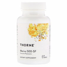 Трави Thorne Research Фітосоми куркумін 500-SF, Curcumin Phytosome Meriva, 60 геле (THR-00485)