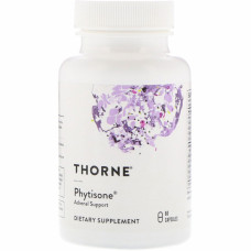 Вітамінно-мінеральний комплекс Thorne Research Підтримка Наднирників, Phytisone, 60 капсул (THR-80402)