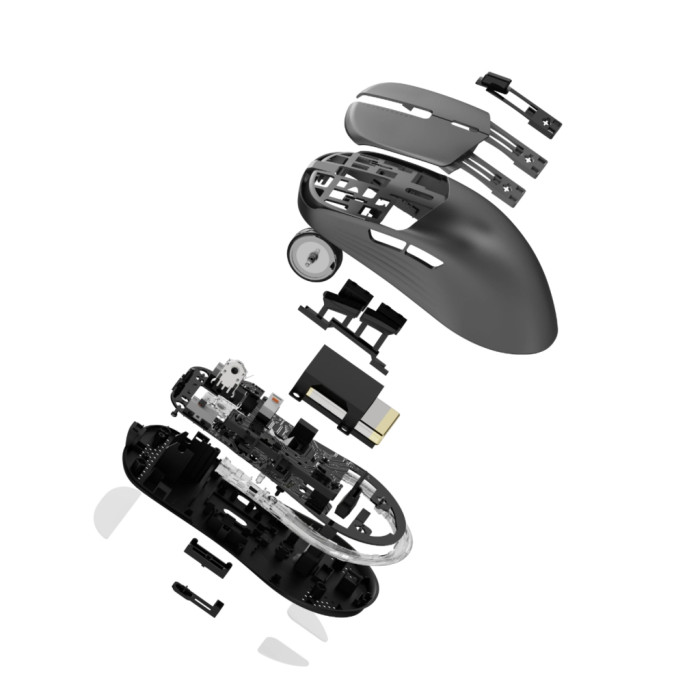 Мишка Thunderobot ML7 Tri-mode Grey (6932066316082)