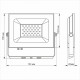 Прожектор TITANUM LED 30W 6000K TLF306 220V (TLF306)