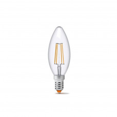 Лампочка TITANUM LED Filament C37FD 4W E14 4100K (VL-C37FD-04144)