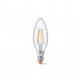 Лампочка TITANUM LED Filament C37FD 4W E14 4100K (VL-C37FD-04144)