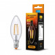 Лампочка TITANUM LED Filament C37FD 4W E14 4100K (VL-C37FD-04144)
