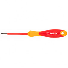 Викрутка Topex шлицевая 1000В, 3.0 х 100 мм, CrMo (39D471)